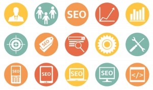 Vector Set of SEO Icons